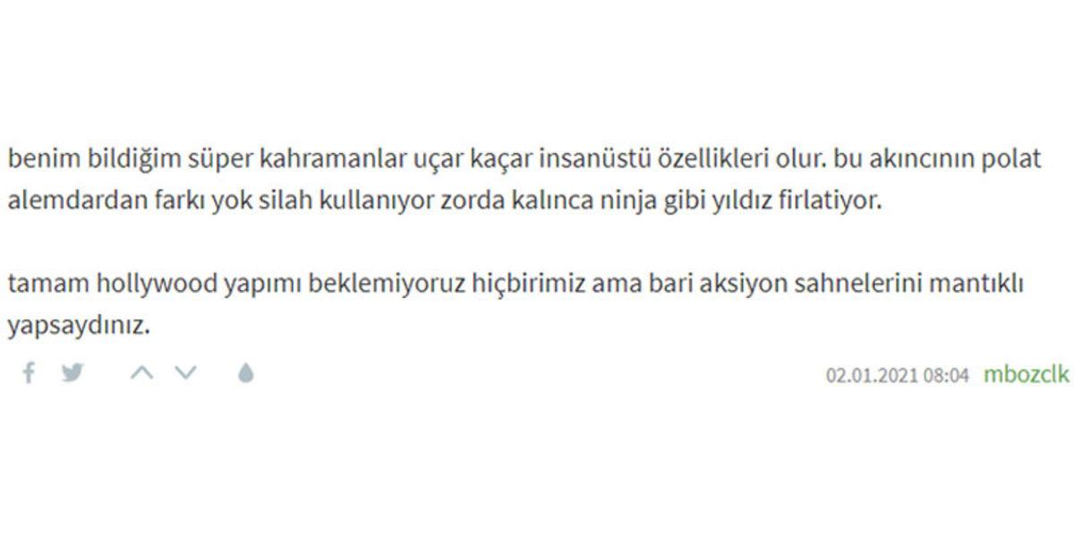 ATV’nin Süper Kahraman Dizisi Akıncı’ya Sosyal Medyadan Gelen Yorumlar