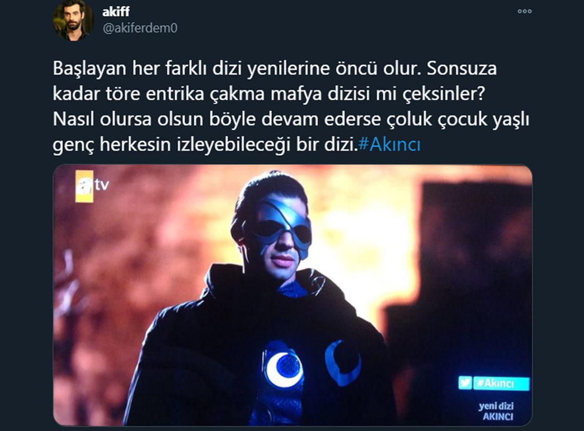 ATV’nin Süper Kahraman Dizisi Akıncı’ya Sosyal Medyadan Gelen Yorumlar