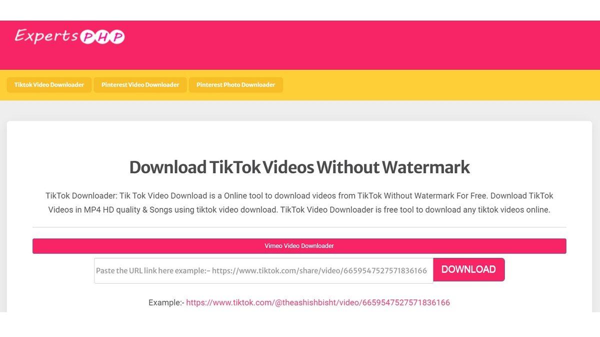 TikTok Videoları Filigransız Olarak Nasıl İndirilir?