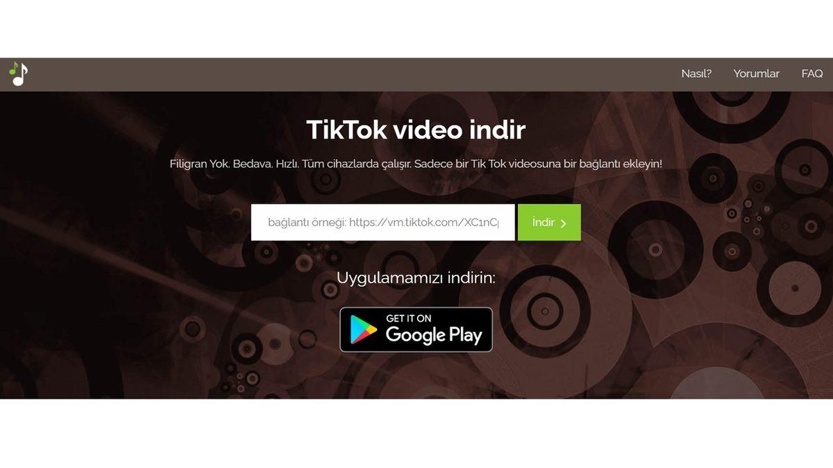 TikTok Videoları Filigransız Olarak Nasıl İndirilir?