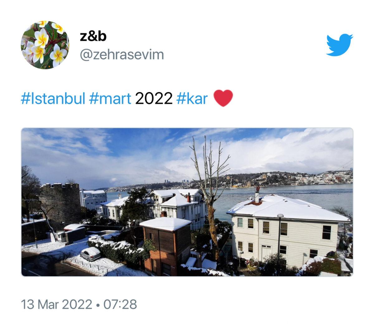 İstanbul’da Beklenen Kar Yağışı Etkili Oldu, Sosyal Medya Beyaza Büründü: İşte Şehirden Kar Manzaraları