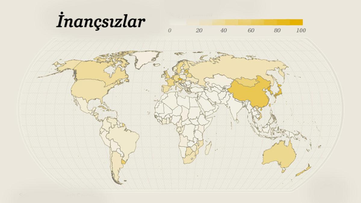 Hangi İnanç veya Din Dünyada Ne Kadar Yaygın?