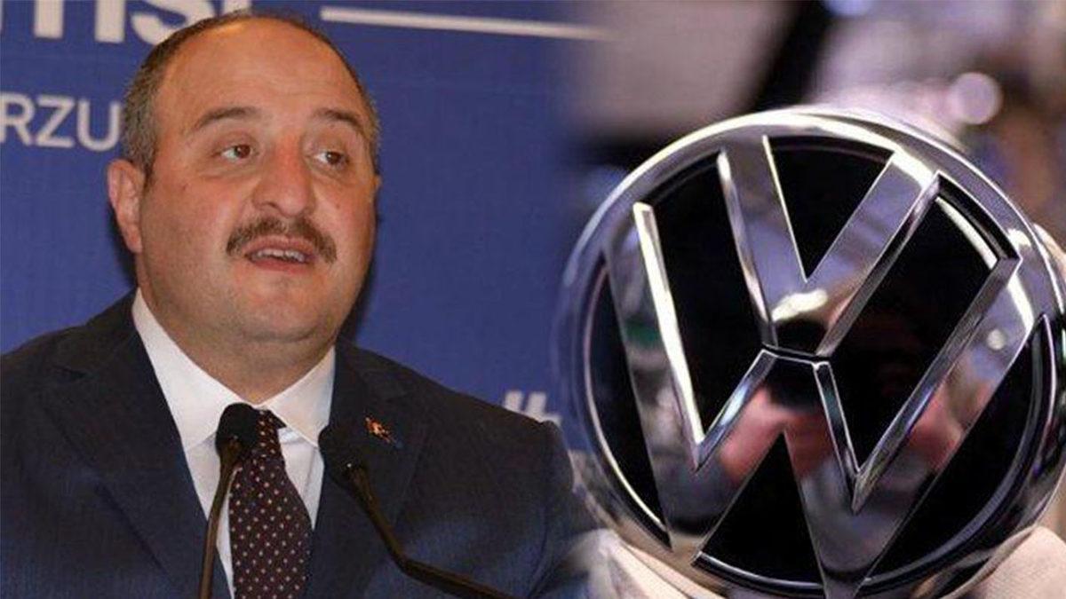 Bakan Varank, Volkswagen’in Türkiye’ye Yatırım Yapmaktan Vazgeçmesinin Sebebini Açıkladı