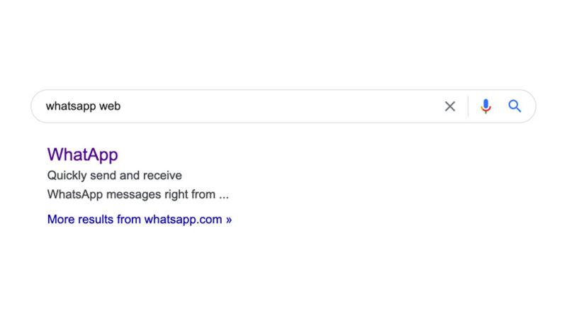 WhatsApp’tan Google’daki ’WhatsApp Web’ Aramasında Yapılmayacak Hata