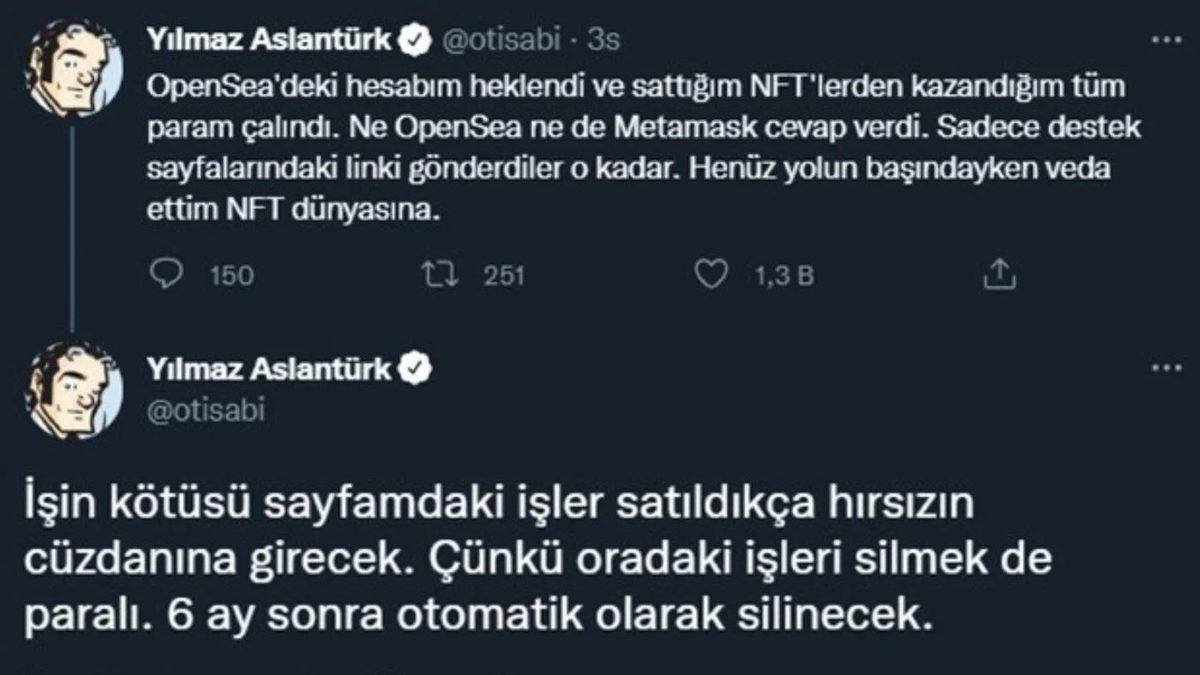 Otisabi’nin Yaratıcısı Yılmaz Aslantürk Yaşadıklarını Webtekno’ya Anlattı: Ben Çocuk Gibi Öğrenirken Birisi Ethereum’larımı Çalıyormuş