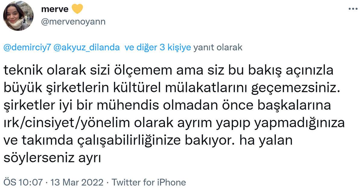 Kadın Yazılımcıya 
