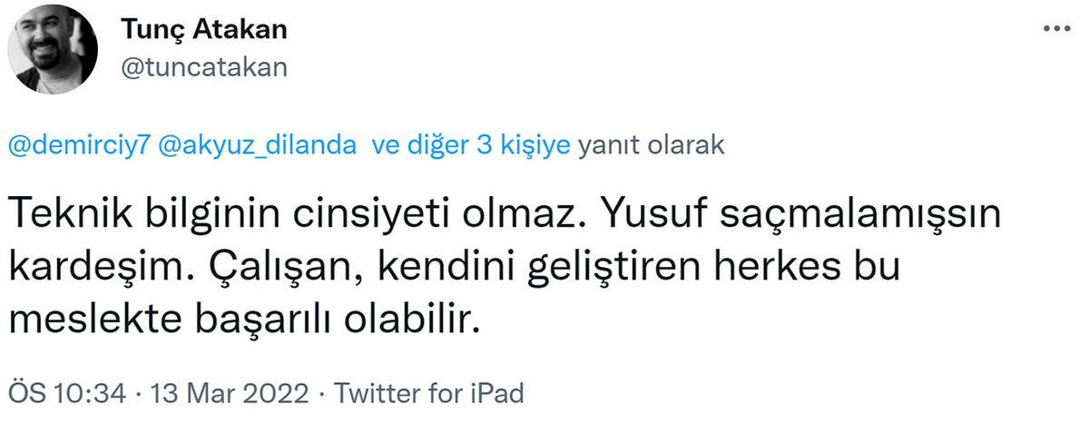Kadın Yazılımcıya 