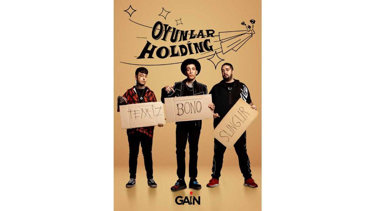 GAİN’den Can Bonomo, Can Temiz ve Can Sungur’lu Eğlence Programı: Oyunlar Holding
