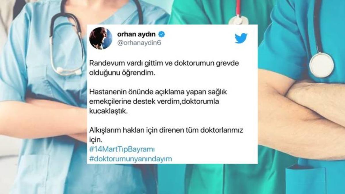 Grev Yapan Sağlık Çalışanları, Tıp Bayramında Sosyal Medyanın Gündeminde: İşte  Gelen Tepkiler