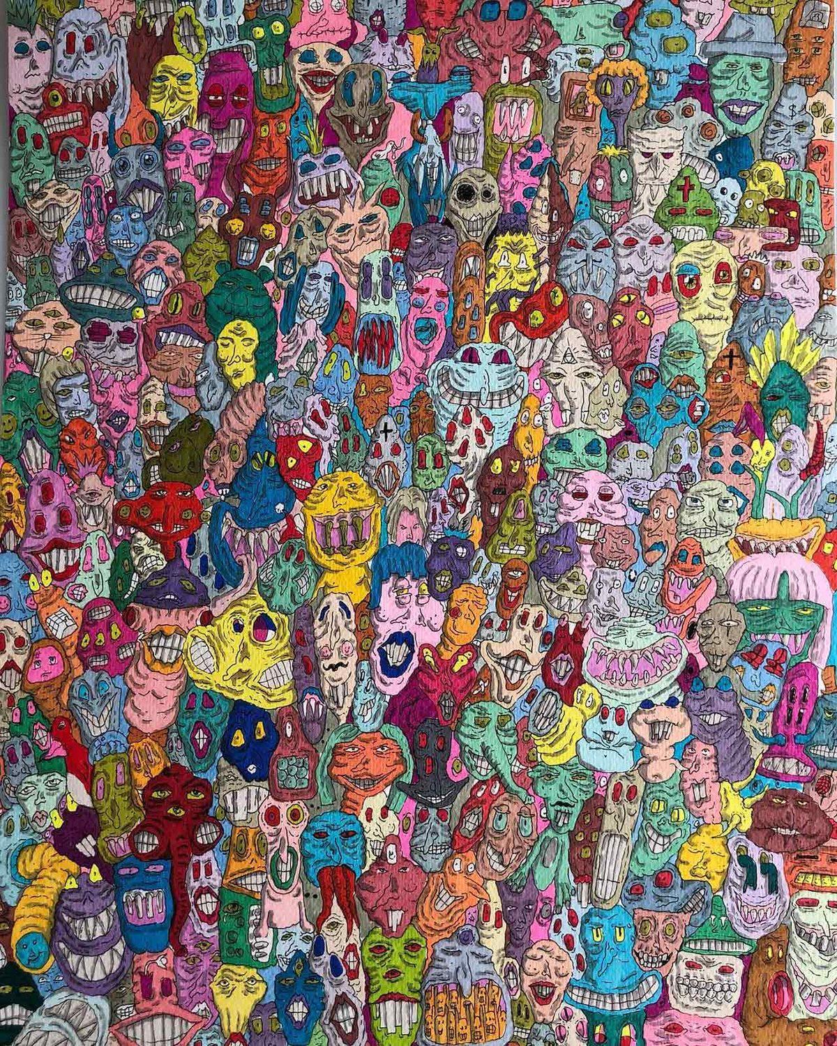 Bu Resimlere Yaklaştırdıkça Şok Edici Detaylar Görüyorsunuz: İşte Sanatçı Ezgi Topdağı’nın Hipnotize Edici 20 Eseri