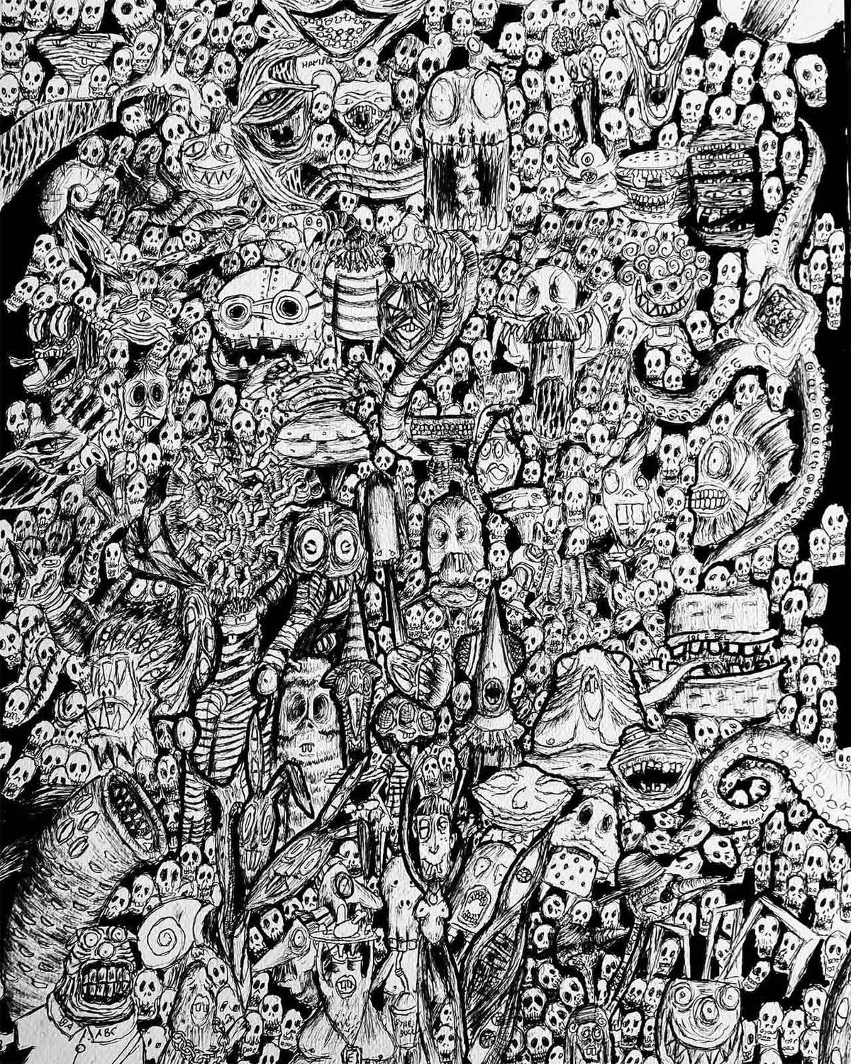 Bu Resimlere Yaklaştırdıkça Şok Edici Detaylar Görüyorsunuz: İşte Sanatçı Ezgi Topdağı’nın Hipnotize Edici 20 Eseri