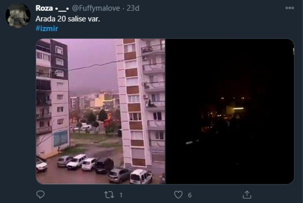 2021 Hızlı Başladı: İzmir’deki Şiddetli Gök Gürültülü Yağmurla İlgili Sosyal Medyada Yapılan Paylaşımlar