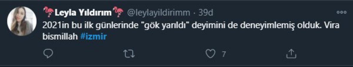 2021 Hızlı Başladı: İzmir’deki Şiddetli Gök Gürültülü Yağmurla İlgili Sosyal Medyada Yapılan Paylaşımlar