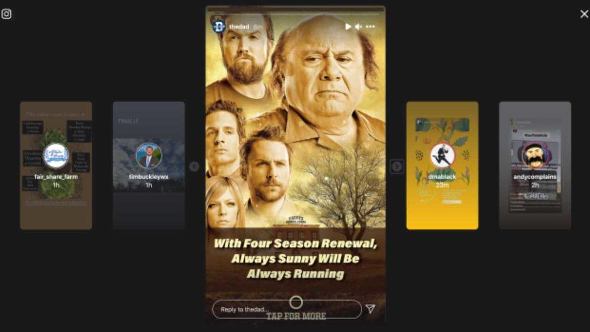 Instagram, Web İçin Yeni Bir Hikayeler Tasarımı Test Ediyor