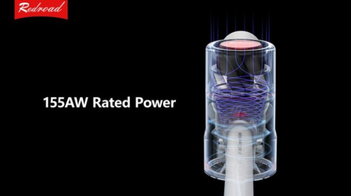 Çift Fırçasıyla Temizliği 4 Kat Verimli Hale Getiren Süpürge: Redroad V17