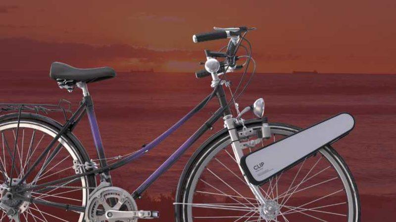Normal Bir Bisikleti Saniyeler İçerisinde Elektrikli Bisiklete Çeviren Cihaz: Clip
