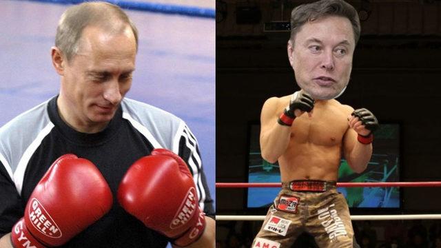 Putin’i Teke Tek Dövüşe Çağıran Elon Musk Rahat Durmuyor: "Korkuyorsa Sadece Sol Elimi Kullanırım"