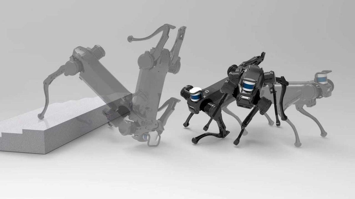 Düştüğünde Kendi Kendine Kalkıp Yürümeye Devam Eden Robot Köpek: Jueying