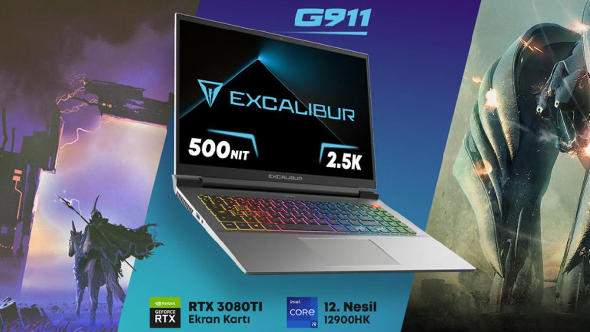 Casper, Arasanız da Daha Güçlüsünü Bulamayacağınız Oyuncu Dizüstü Bilgisayarı Excalibur G911’i Tanıttı