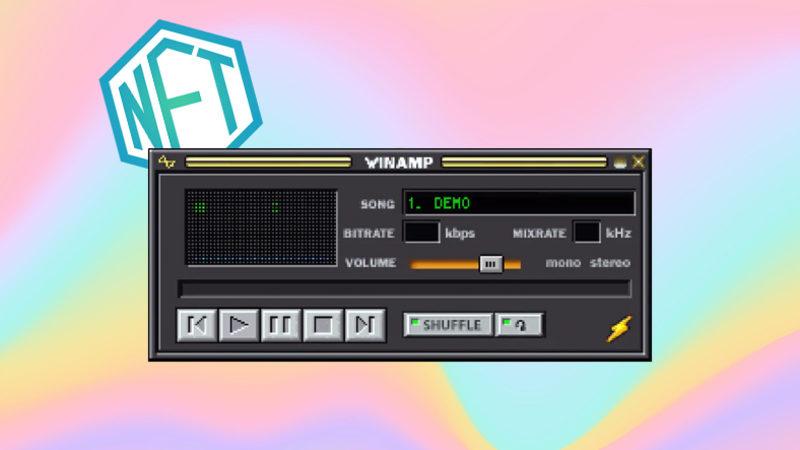 Spotify’dan Önce O Vardı! Bir Neslin En Popüler Müzik Uygulaması Olan Winamp’ın Orijinal Tasarımı NFT Oluyor