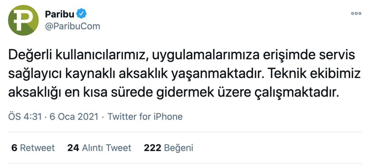 Türk Kripto Para Borsası Paribu Çöktü [BtcTurk’te de Ciddi Sorunlar Yaşanıyor]