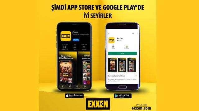 Exxen’in Mobil Uygulaması Hem iOS Hem de Android İçin İndirmeye Sunuldu