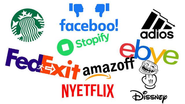 Rusya’dan Çekilen Şirketler İçin Hazırlanan Birbirinden Yaratıcı ’Yeni’ Logolar: Spotify Gitti, STOPify Geldi!