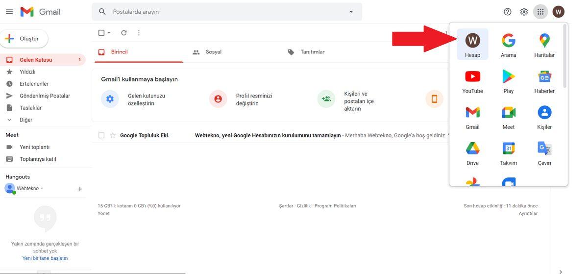 Gmail Hesabı Nasıl Silinir?