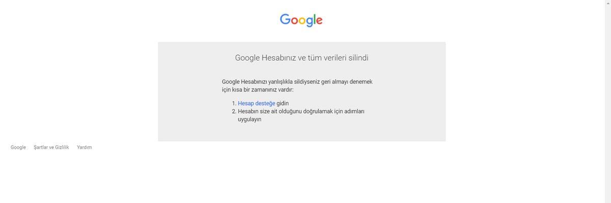Gmail Hesabı Nasıl Silinir?