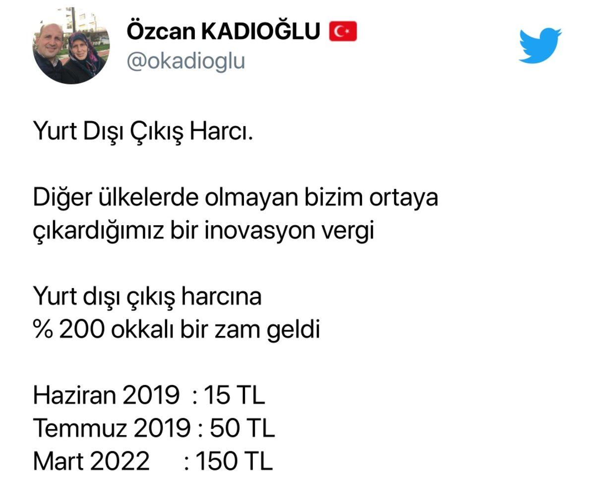 Yurt Dışına Çıkış Harçlarına Yüzde 200 Zam Geldi: İşte Vatandaşların Yeni Zamma Tepkileri
