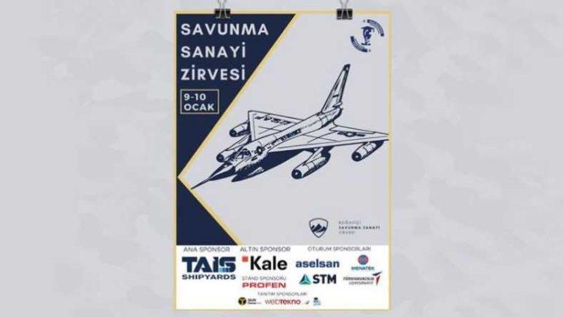 Boğaziçi Savunma Sanayi Zirvesi, 9-10 Ocak’ta Çevrimiçi Gerçekleştirilecek