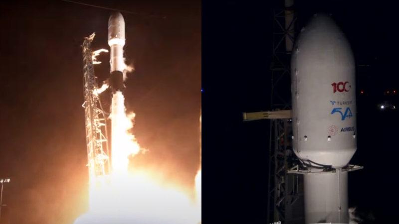 SpaceX, TURKSAT 5A Uydusunu Başarılı Bir Şekilde Yörüngeye Yerleştirdi