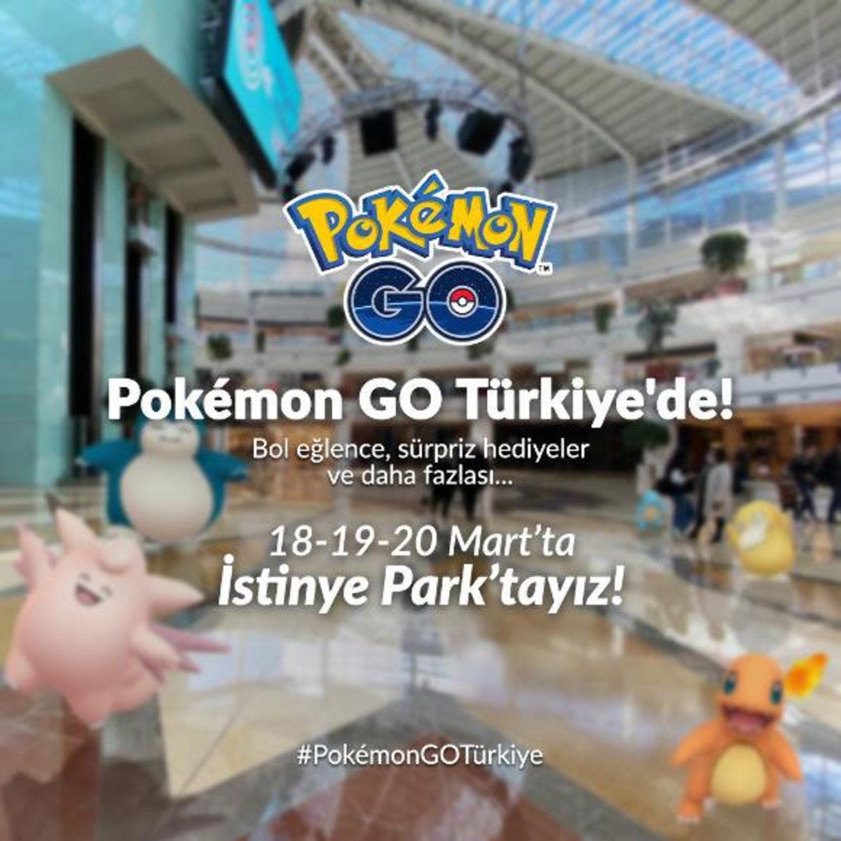 Pokémon Go’nun Türkiye’deki İlk Resmi Etkinliği İstinye Park AVM’de Başladı