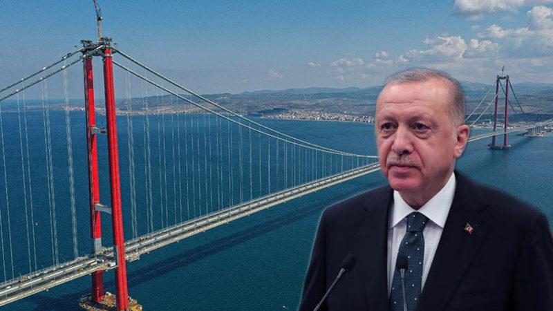 Cumhurbaşkanı Erdoğan, 1915 Çanakkale Köprüsü’nün Ekonomiye Kaç Milyar Euro Kazanç Sağlayacağını Açıkladı
