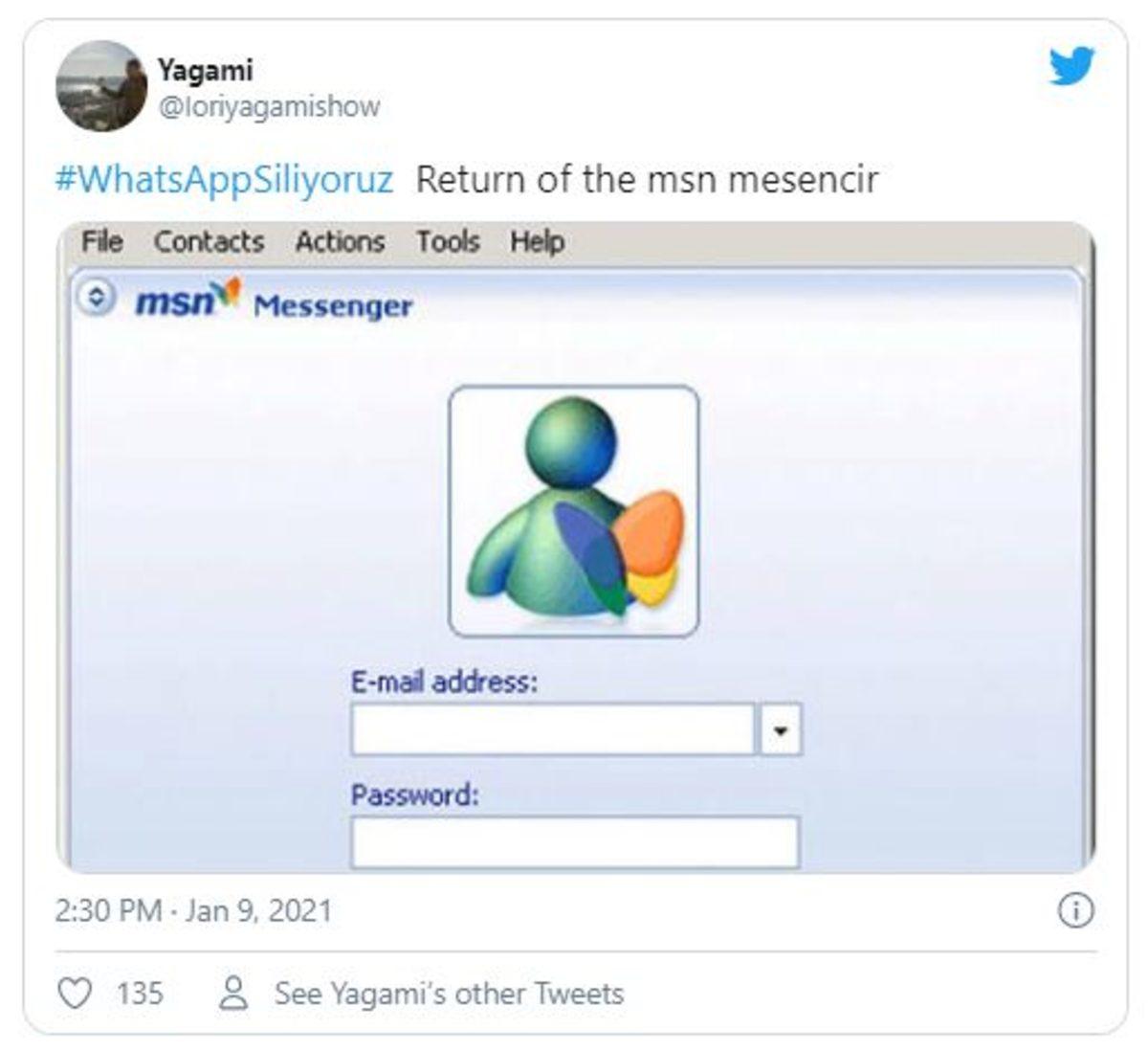 WhatsAppSiliyoruz Etiketiyle Sosyal Medyada Yapılan Paylaşımlar