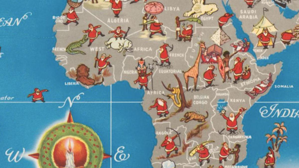 National Geographic’in Son 200 Yılda Çizilmiş 6 Binden Fazla Haritadan Oluşan Ücretsiz Arşivi: All Over the Map