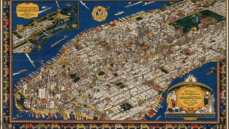 National Geographic’in Son 200 Yılda Çizilmiş 6 Binden Fazla Haritadan Oluşan Ücretsiz Arşivi: All Over the Map