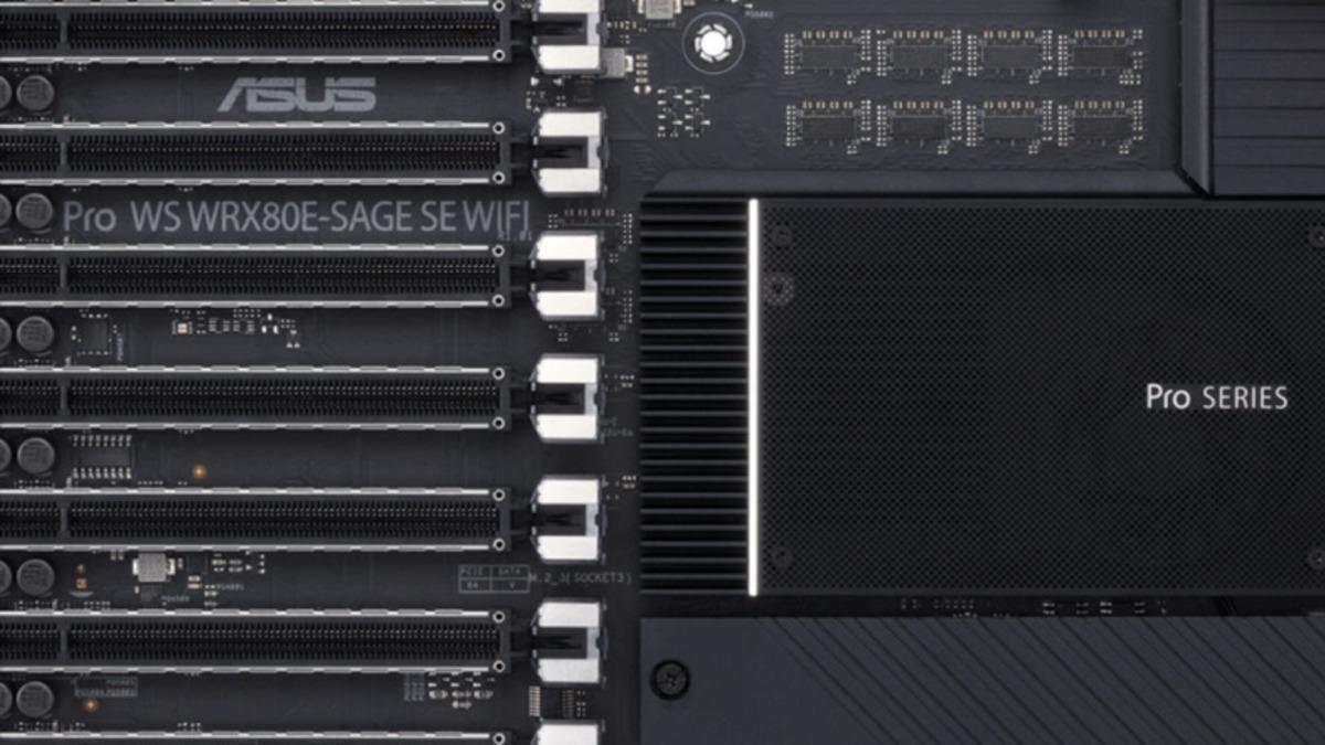 ASUS’un AMD Ryzen Threadripper Pro CPU’lu İş İstasyonları İçin Geliştirdiği Anakartı Ortaya Çıktı