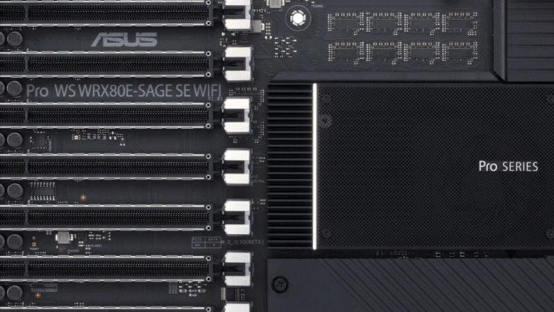 ASUS’un AMD Ryzen Threadripper Pro CPU’lu İş İstasyonları İçin Geliştirdiği Anakartı Ortaya Çıktı