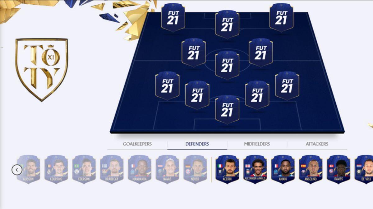 FIFA 21 İçin Yılın Takımı Oylamaları Başladı