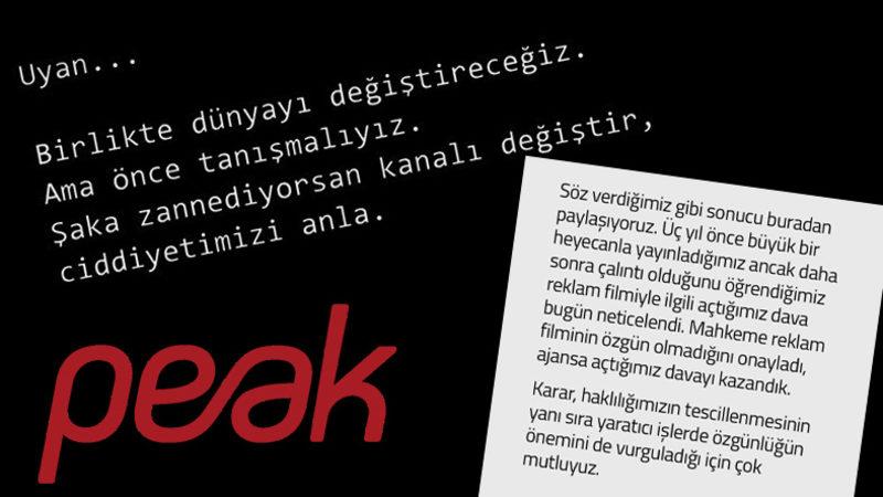 Peak Games’in 3 Yıl Süren ’Çalıntı Reklam’ Davasında Karar Belli Oldu: 10 Milyon Lira Tazminat Kazandı...