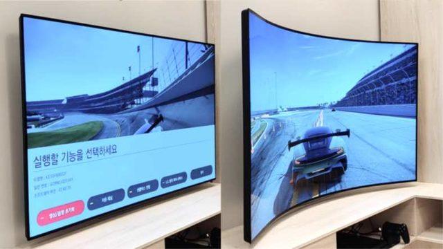 CES 2021 Bomba Gibi Başladı: LG, 48 İnç "Bükülebilir" OLED TV’sini Gösterdi