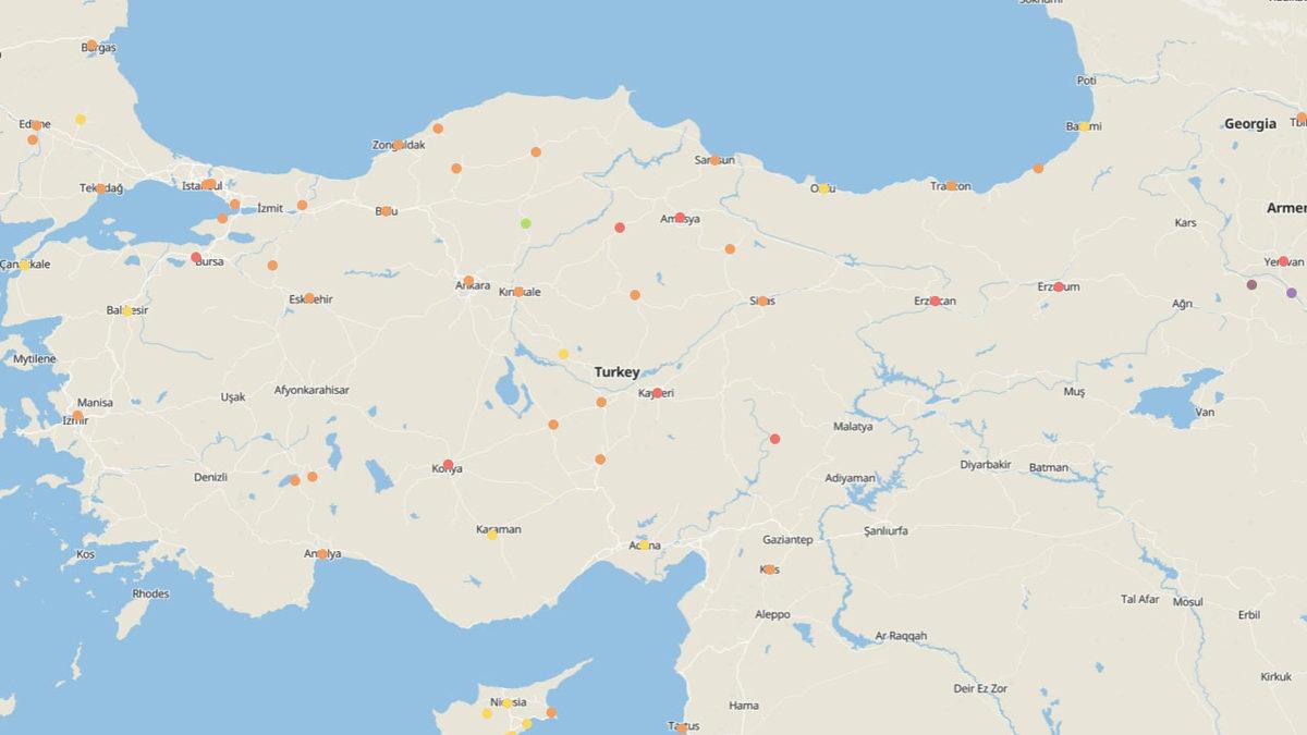 Hava Kalitesi En Yüksek ve En Düşük Ülkeler Açıklandı: Avrupa’nın ’Havası En Kirli Şehri’ Türkiye’de!