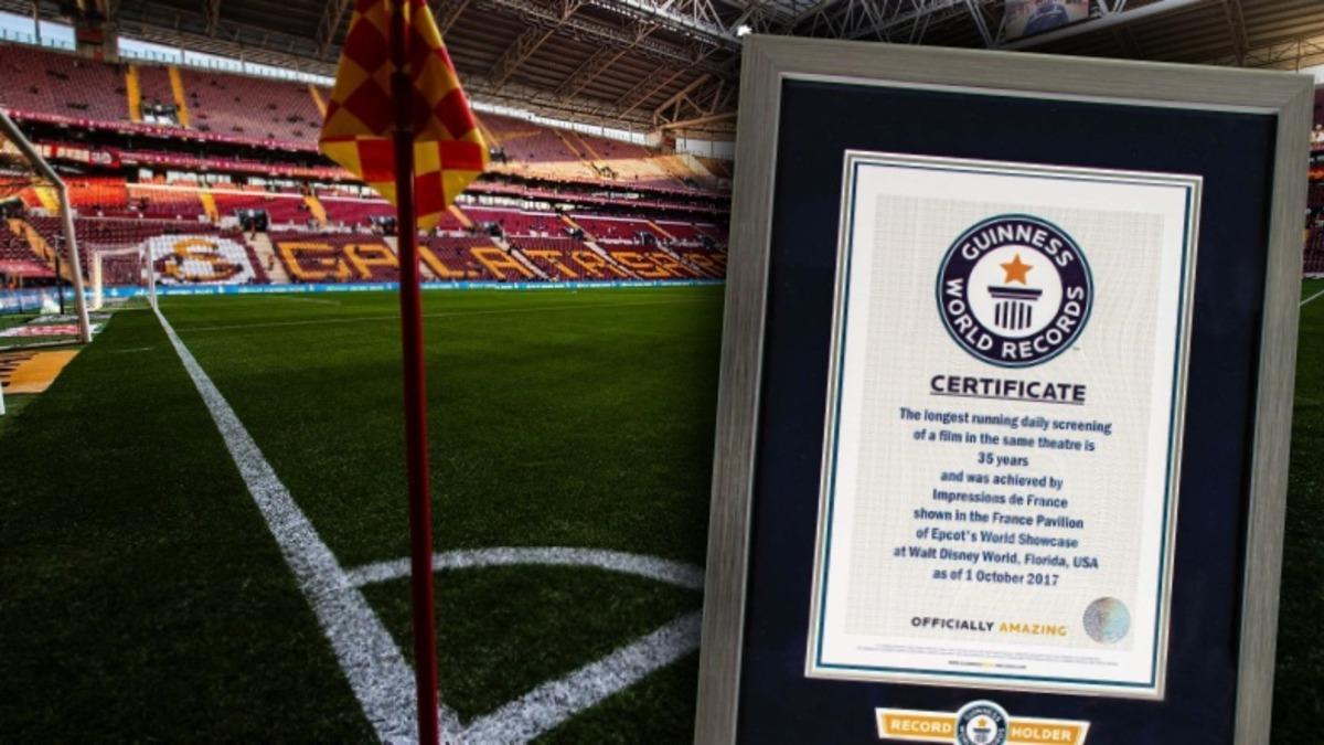 Galatasaray, Stadyumundaki Benzersiz Bir Özellik ile Guinness Rekorlar Kitabı’na Girdi