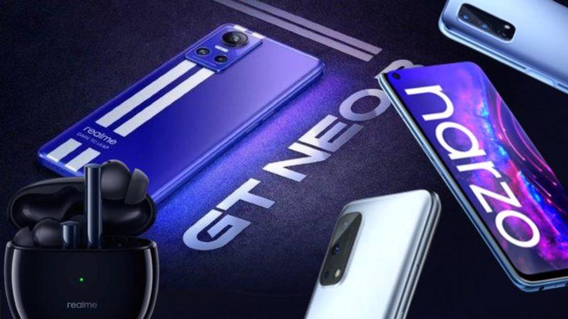 Realme’den Yarış Arabası Gibi Telefon: İşte Realme GT Neo 3, Narzo 50A Prime ve Buds Air3’nin Teknik Özellikleri ve Fiyatı