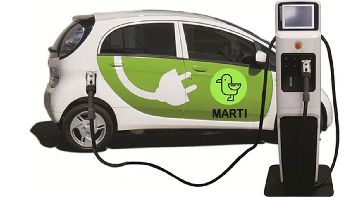 Martı, Çok Yakında Elektrikli Araç Hizmeti Sunacak