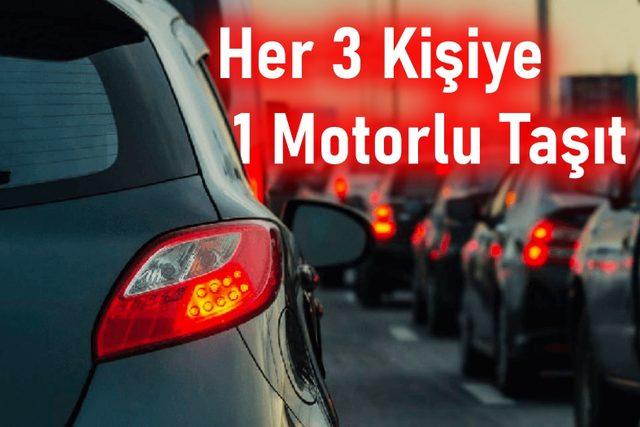 TÜİK, Türkiye’de Kişi Başına Kaç ’Motorlu Taşıt’ Bulunduğunu Açıkladı: Otomobil Düşüyor, Motosiklet ve Minibüs Artıyor