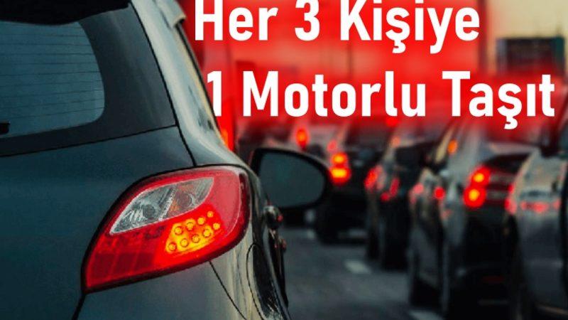 TÜİK, Türkiye’de Kişi Başına Kaç ’Motorlu Taşıt’ Bulunduğunu Açıkladı: Otomobil Düşüyor, Motosiklet ve Minibüs Artıyor