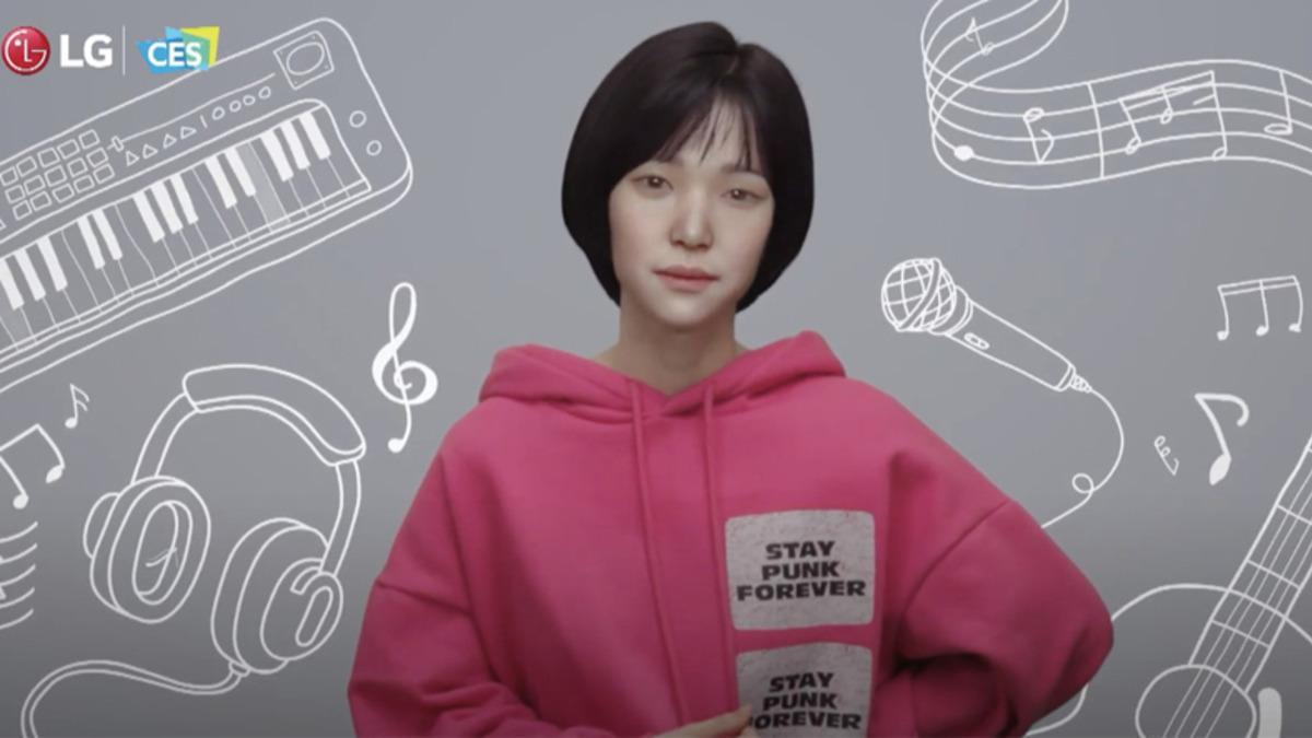 LG, CES 2021’de Yeni Ürünlerini Duyurmak İçin Sanal Bir Fenomen Kullandı