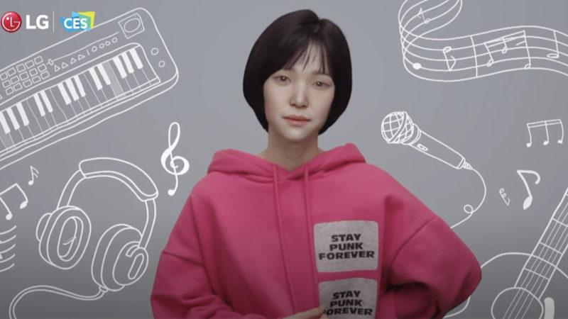 LG, CES 2021’de Yeni Ürünlerini Duyurmak İçin Sanal Bir Fenomen Kullandı